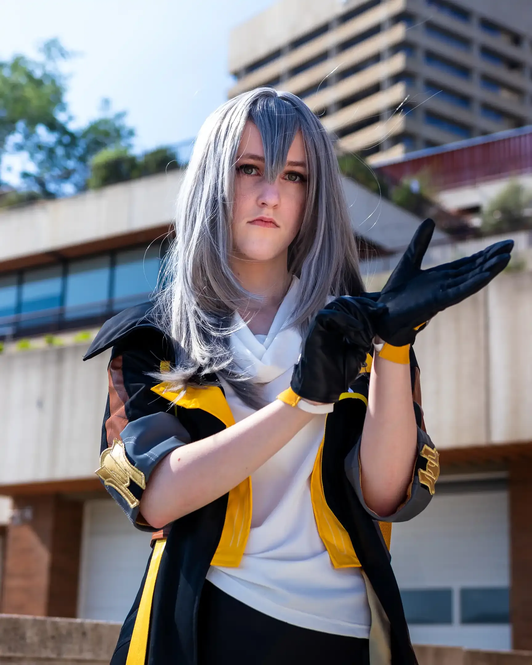 A cosplayer featuring Stelle from Honkai Star Rail as the banner of the gallery.